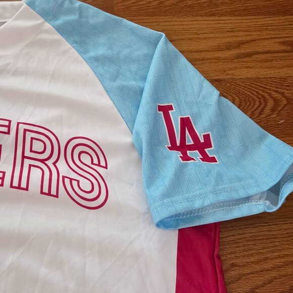 Los Angeles Dodgers Jersey Mens XL Mexican Heritage Night 2023 SGA MLB Baseball - Picture 5 of 13